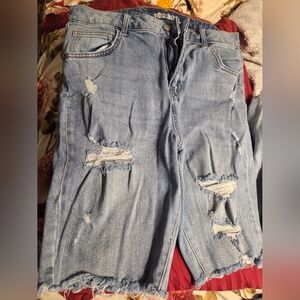 Wild Fable Light Blue Distressed Boyfriend Jeans